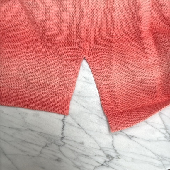 [NWT] Bonobos lightweight crewneck sweater, pastel orange/salmon, large - Picture 7 of 8